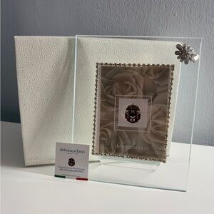 Debora Carlucci Photo Frame W/ Swarovski Crystal Flower Brooch